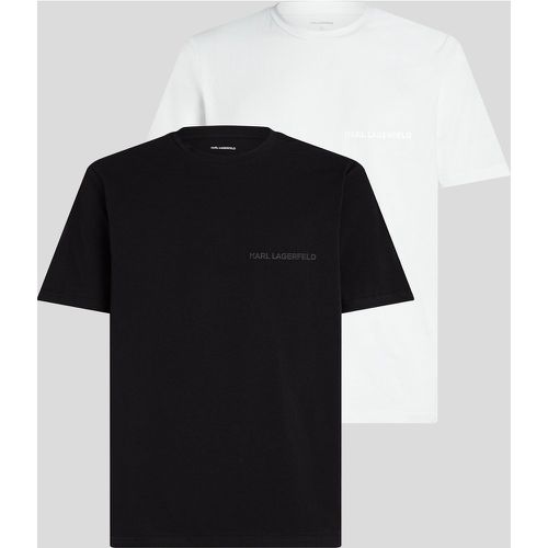 Karl Logo T-shirt – 2-pack, Man, /, Size: L - Karl Lagerfeld - Modalova