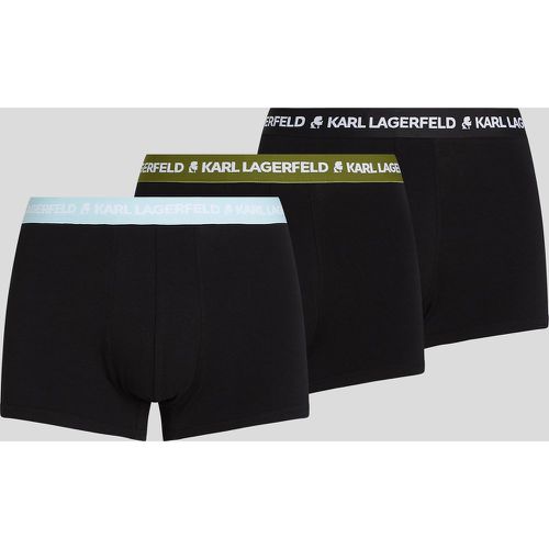 Karl Logo Trunks – 3-pack, Man, --, Size: XL - Karl Lagerfeld - Modalova