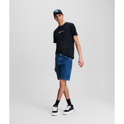 Klj Tapered Denim Shorts, Man, , Size: 28 - KL Jeans - Modalova