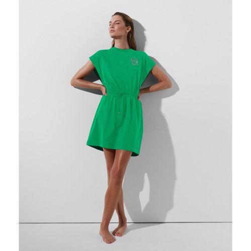 Robe De Plage Ikon, , À la menthe profonde, Taille: L - Karl Lagerfeld - Modalova