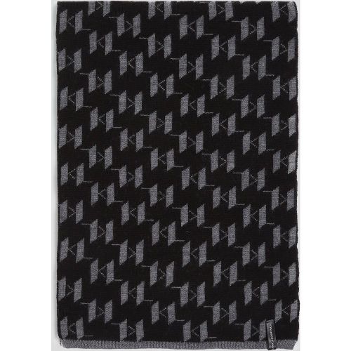 Écharpe Tissée K/monogram, , , Taille: One size - Karl Lagerfeld - Modalova