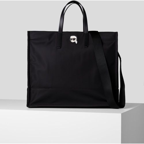 Ikon Nylon East-west Tote, Woman, , Size: One size - Karl Lagerfeld - Modalova