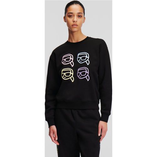 K/ikonik Outline Sweatshirt, Woman, , Size: S - Karl Lagerfeld - Modalova