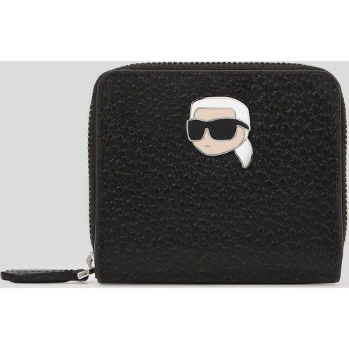 Ikon Pebble Medium Wallet, Woman, , Size: One size - Karl Lagerfeld - Modalova