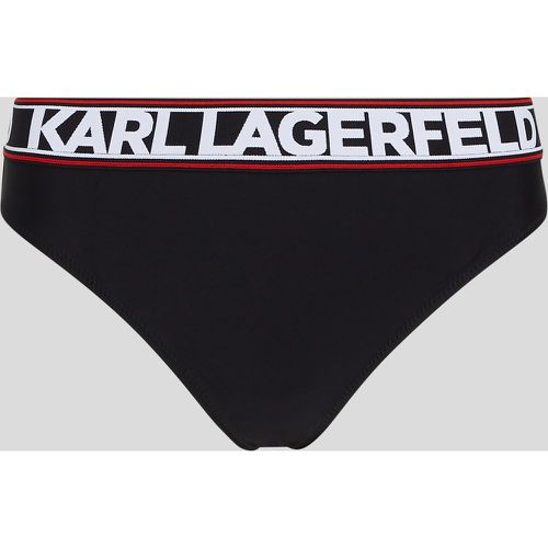 Karl Logo Bikini Bottoms, Woman, , Size: XS - Karl Lagerfeld - Modalova