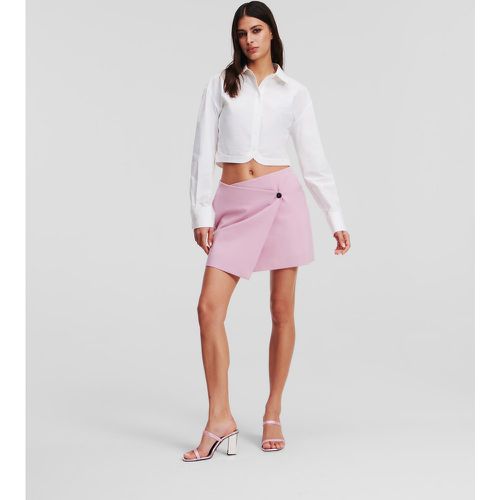 Wrap Mini Skirt Handpicked By Hun Kim, Woman, , Size: 38 - Karl Lagerfeld - Modalova