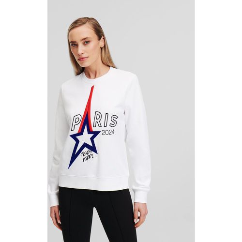 Paris Sweatshirt, Woman, , Size: XS - Karl Lagerfeld - Modalova