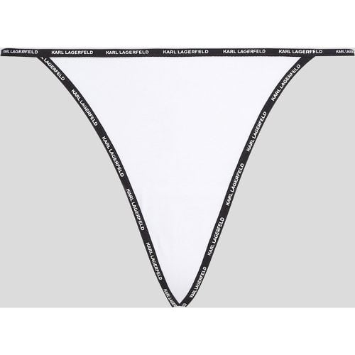 Mini Logo G-string, Woman, , Size: L - Karl Lagerfeld - Modalova