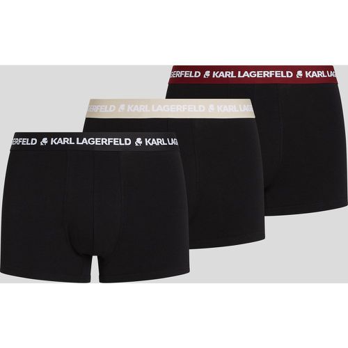 Karl Logo Trunks – 3-pack, Man, --, Size: XS - Karl Lagerfeld - Modalova