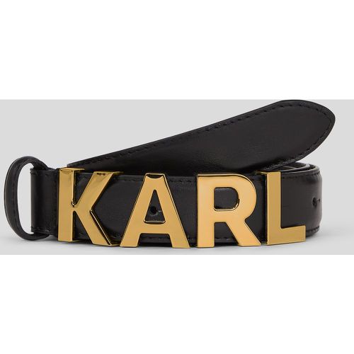Karl Letters Medium Belt, Woman, , Size: 85 - Karl Lagerfeld - Modalova