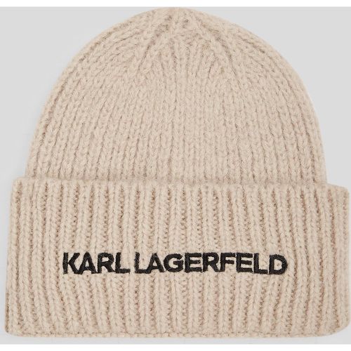 K/essential Beanie, Woman, , Size: One size - Karl Lagerfeld - Modalova