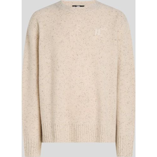 Kl Monogram Sweater, Man, , Size: L - Karl Lagerfeld - Modalova