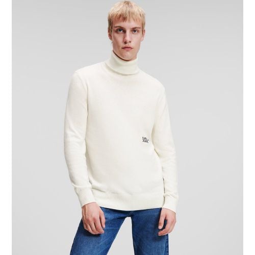 Klj Lightweight Turtleneck Sweater, Man, , Size: L - KL Jeans - Modalova