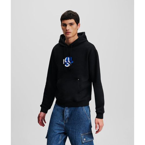 Klj Monogram Hoodie, Man, , Size: L - KL Jeans - Modalova