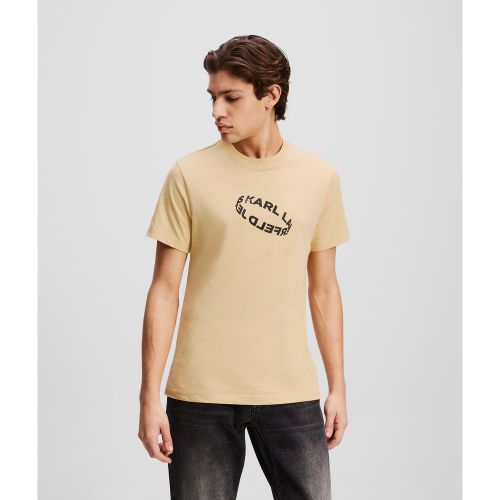 Ring Logo T-shirt, Man, , Size: L - Karl Lagerfeld - Modalova