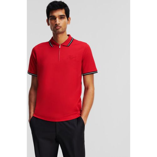 Kl Signature Polo, Man, , Size: 3XL - Karl Lagerfeld - Modalova