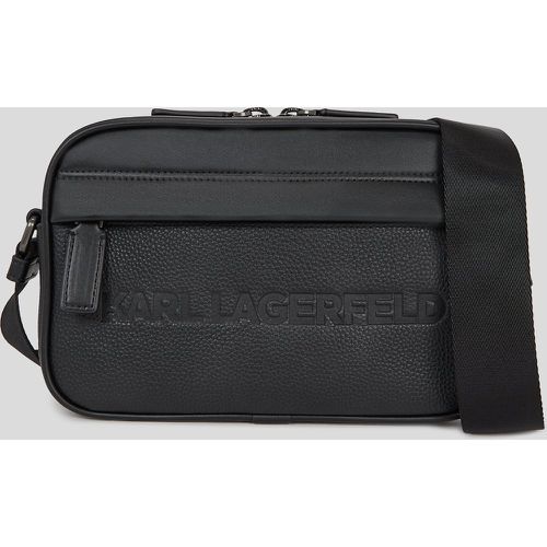 K/essential Leather Crossbody Bag, Man, , Size: One size - Karl Lagerfeld - Modalova