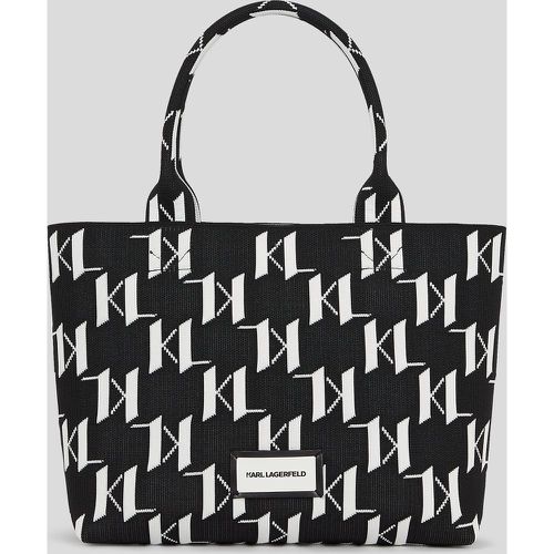 K/monogram Knit Medium Tote Bag, Woman, /, Size: One size - Karl Lagerfeld - Modalova