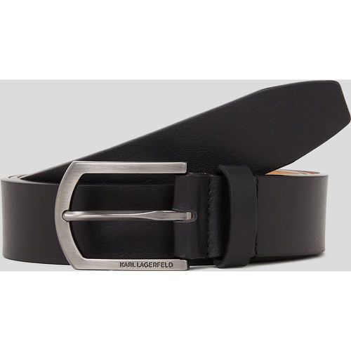 K/essential Leather Belt, Man, , Size: S - Karl Lagerfeld - Modalova