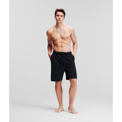 Karl Logo Sleepwear Shorts, Man, , Size: L - Karl Lagerfeld - Modalova