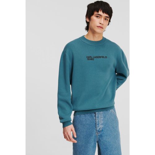 Klj Logo Sweater, Man, , Size: XS - KL Jeans - Modalova