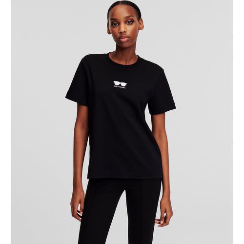 Sunglasses T-shirt, Woman, , Size: XS - Karl Lagerfeld - Modalova
