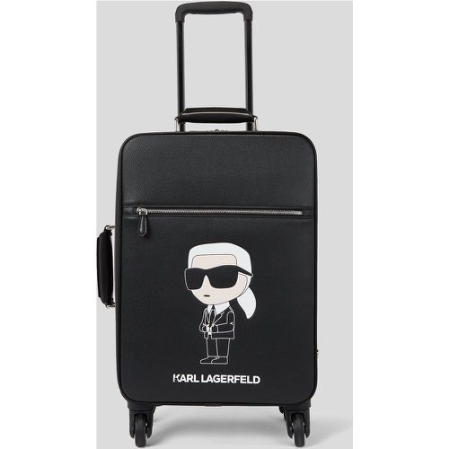 Ikon Coated Canvas Trolley Case, Woman, , Size: One size - Karl Lagerfeld - Modalova