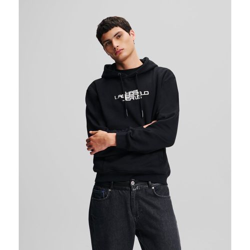 Klj Foil Logo Hoodie, Man, , Size: L - KL Jeans - Modalova