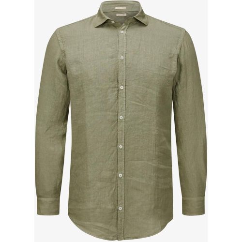 Canary Leinenhemd Easy Fit | Herren (M) - Massimo Alba - Modalova