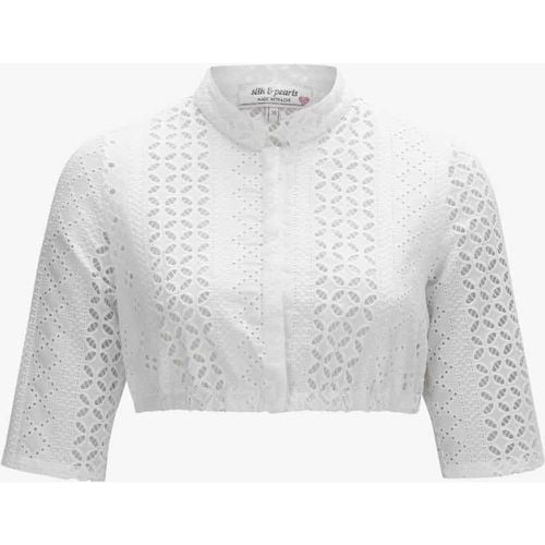 X LODENFREY Dirndlbluse - Silk & Pearls - Modalova