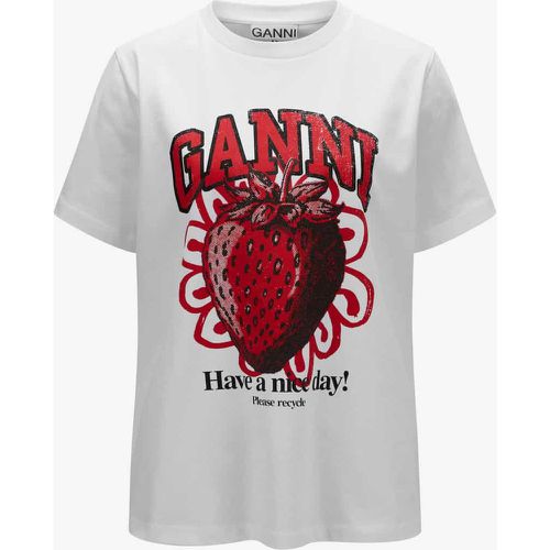 T-Shirt Ganni - Ganni - Modalova