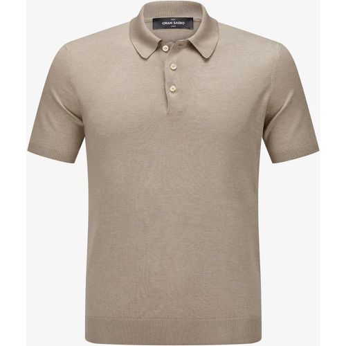 Seiden-Poloshirt | Herren (48) - Gran Sasso - Modalova