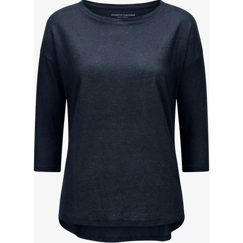 Leinen Longsleeve | Damen (L) - majestic filatures - Modalova