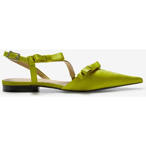 Multi Bow Pointy Sling-Ballerinas | Damen (38) - Ganni - Modalova