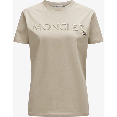 Moncler - T-Shirt | Damen (L) - Moncler - Modalova