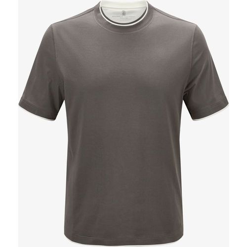 T-Shirt | Herren (M) - BRUNELLO CUCINELLI - Modalova