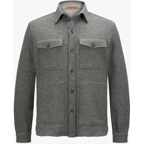 Cashmere-Shirtjacket Isaia Napoli - Isaia Napoli - Modalova