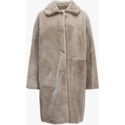 Wende-Lammfelljacke | Damen - Manzoni 24 - Modalova