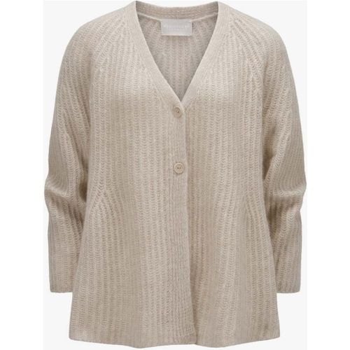 Cashmere-Seiden-Strickjacke - Hemisphere - Modalova