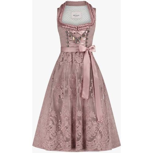 Dirndl midi mit Spitzenschürze | Damen (38) - Silk & Pearls - Modalova