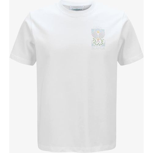 Tennis Pastelle Printed T-Shirt - Casablanca - Modalova