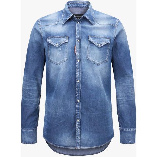 Classic Western Jeanshemd | Herren (50) - Dsquared2 - Modalova