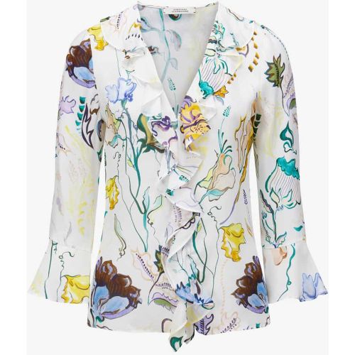 Floral Twist Seidenbluse | Damen (42) - dorothee schumacher - Modalova