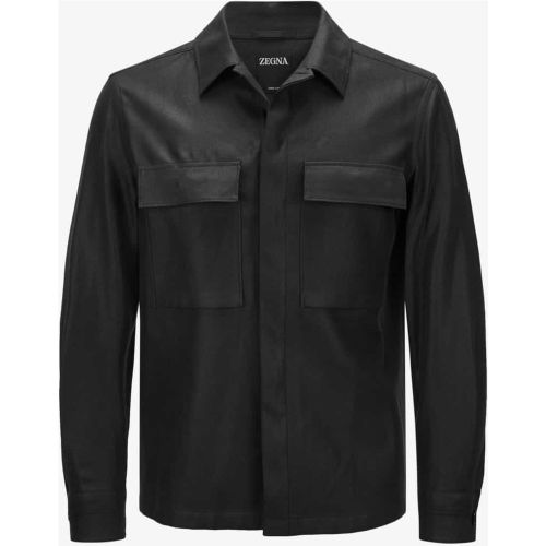 Oasi Leinen-Shirtjacket | Herren (M) - Zegna - Modalova