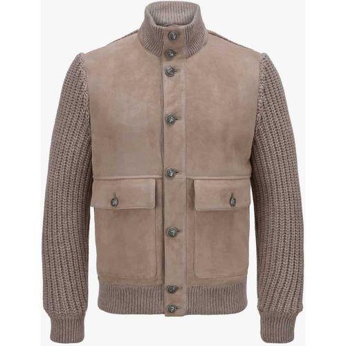Cashmere-Lederjacke | Herren (L;M;XL) - BRUNELLO CUCINELLI - Modalova