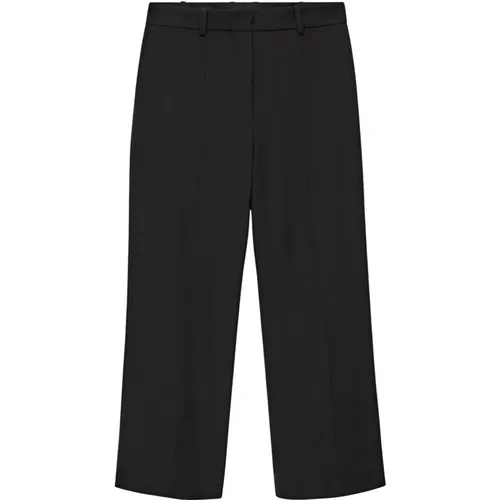 Drapy Schwarze Hose , Damen, Größe: 2XS - joseph - Modalova