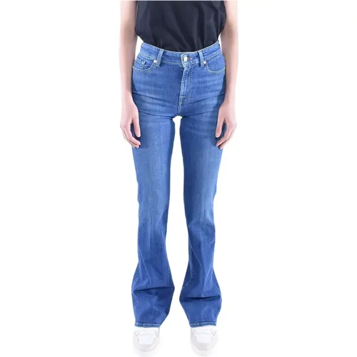 Lisha Slim Illusion Promise Jeans , Damen, Größe: W25 - 7 For All Mankind - Modalova