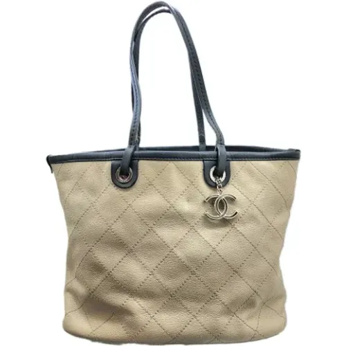 Pre-owned Leather totes , female, Sizes: ONE SIZE - Chanel Vintage - Modalova