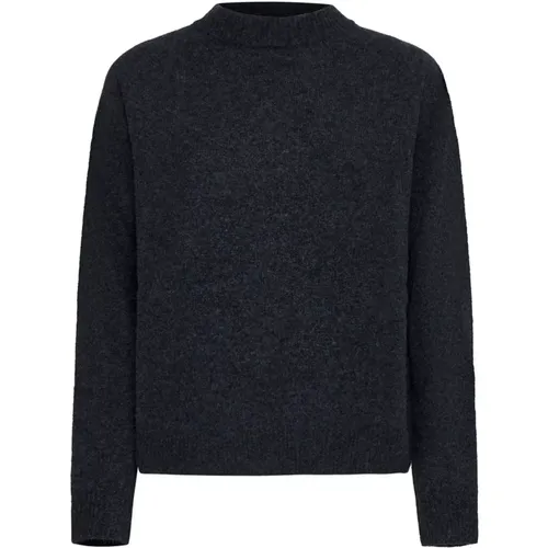 Anthrazit Sweater Kollektion , Damen, Größe: L - Alysi - Modalova