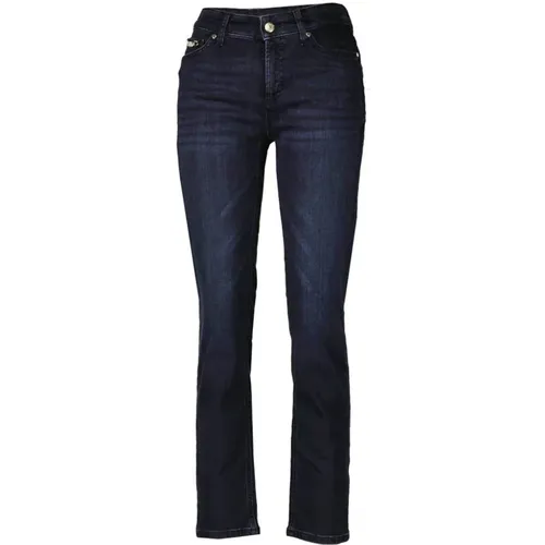 Trendige Cropped Skinny Jeans , Damen, Größe: L - CAMBIO - Modalova